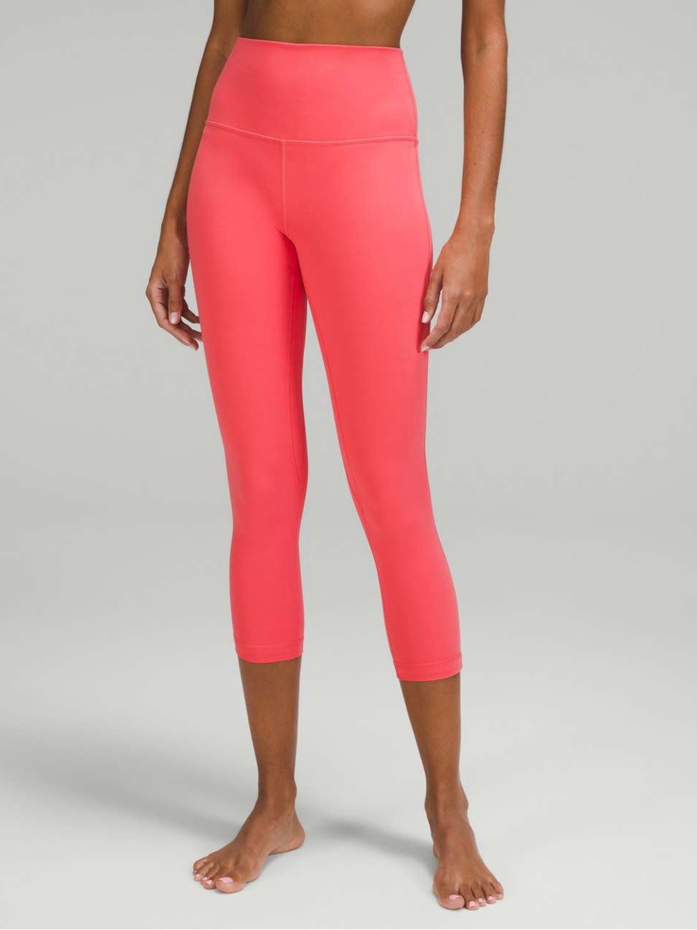 NWT Lululemon Align High-Rise Crop 23" size 6 in Pale Raspberry